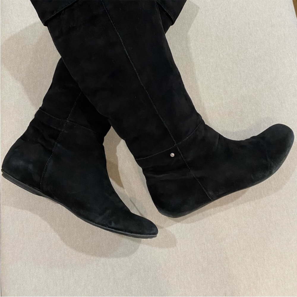 Rockport Chic Black Knee high Women's Boots
